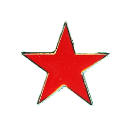 Pin Estrella Roja