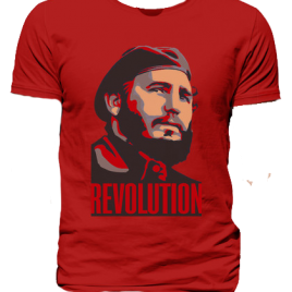 Camiseta Fidel Revolution