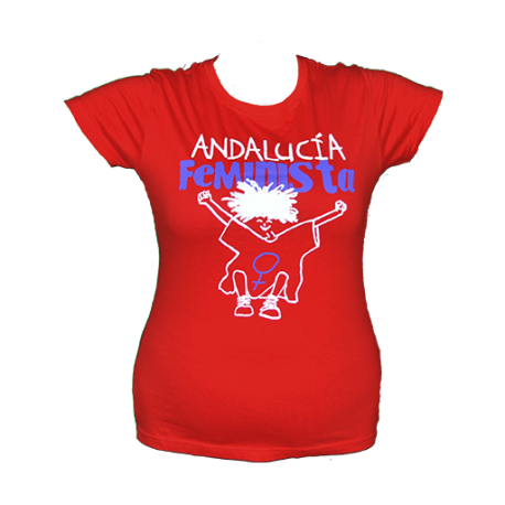 Camiseta Roja Andalucía Feminista