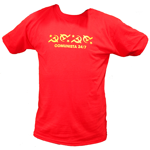 Fiel Volver a disparar matrimonio Camiseta Comunista - La Tienda Comunista