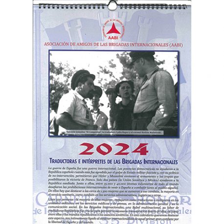 Calendario Brigadas Internacionales 2024