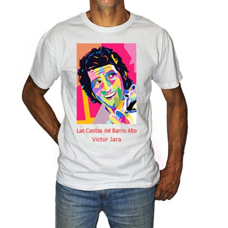Camiseta Victor Jara las Casitas del Barrio Alto