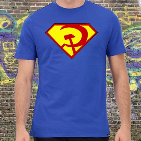 Camiseta Azul Supercomunista