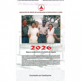 Calendario Mujeres Antifascistas en la Guerra de España